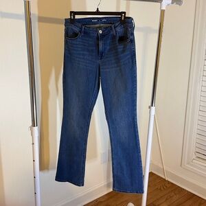 Old Navy Women's Boot-cut mid-rise Blue Jeans